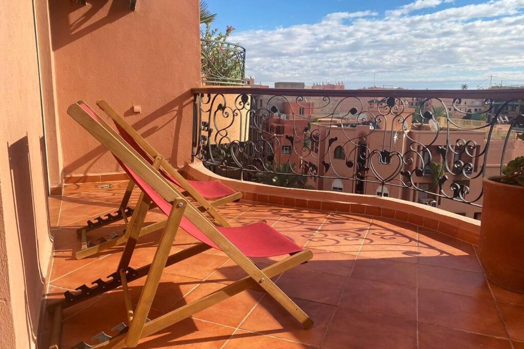 Sunny Terrace & Comfy Beds In Marrakech Leilighet Marrakesh Eksteriør bilde